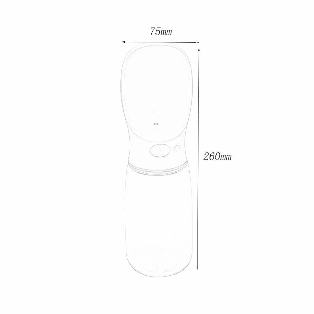 Pativit Taşınabilir Kedi & Köpek Suluğu – Seyahat Su Şişesi & Kaseli Sızdırmaz Sistem