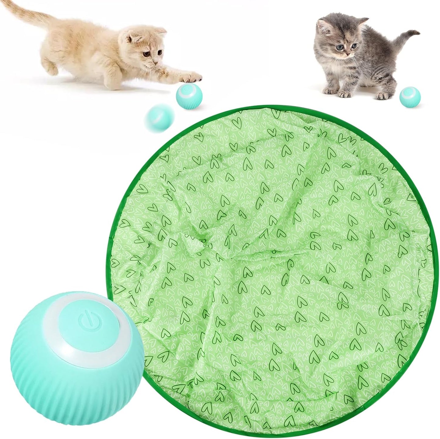 Pativit 360 Akıllı Kedi Topu – Sonsuz Hareket, Sınırsız Eğlence!
