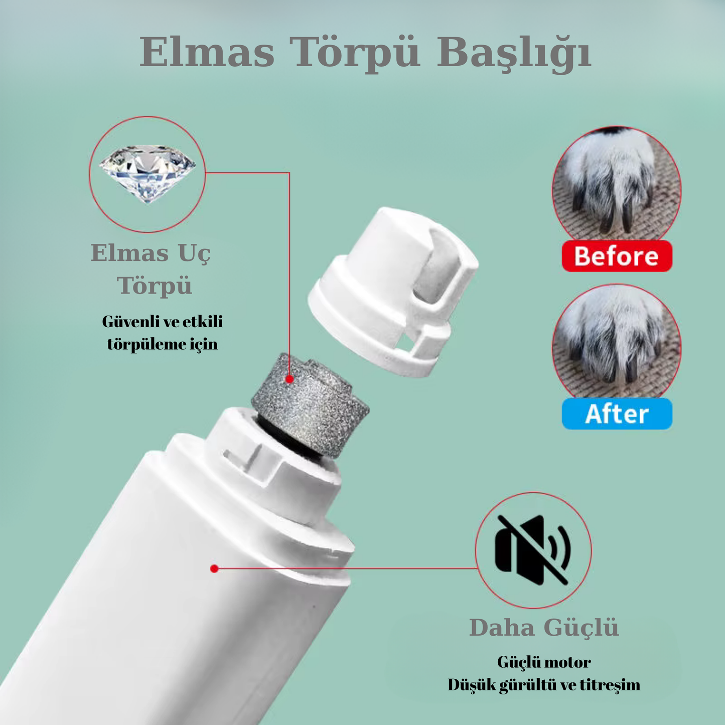 Pativit 2'si 1 Arada Hazneli Törpülü Tırnak Makası