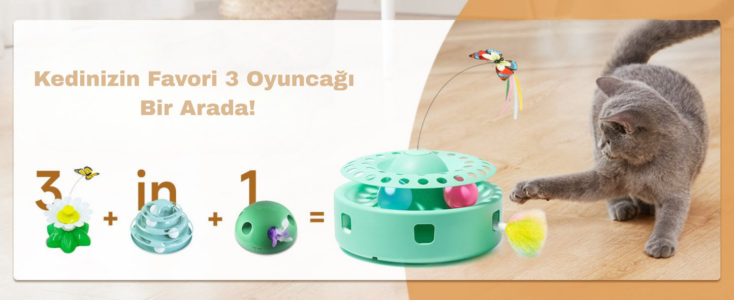 Pativit 3'ü 1 Arada İnteraktif Oyuncak