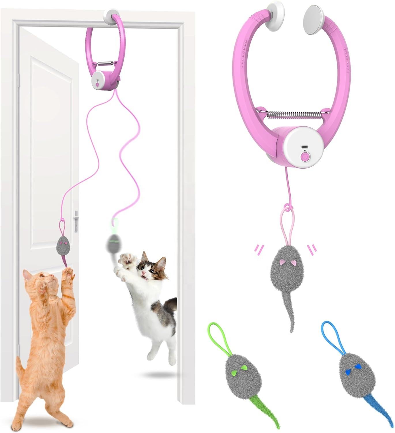 Pativit Zıpzıp Otomatik Kedi Oltası