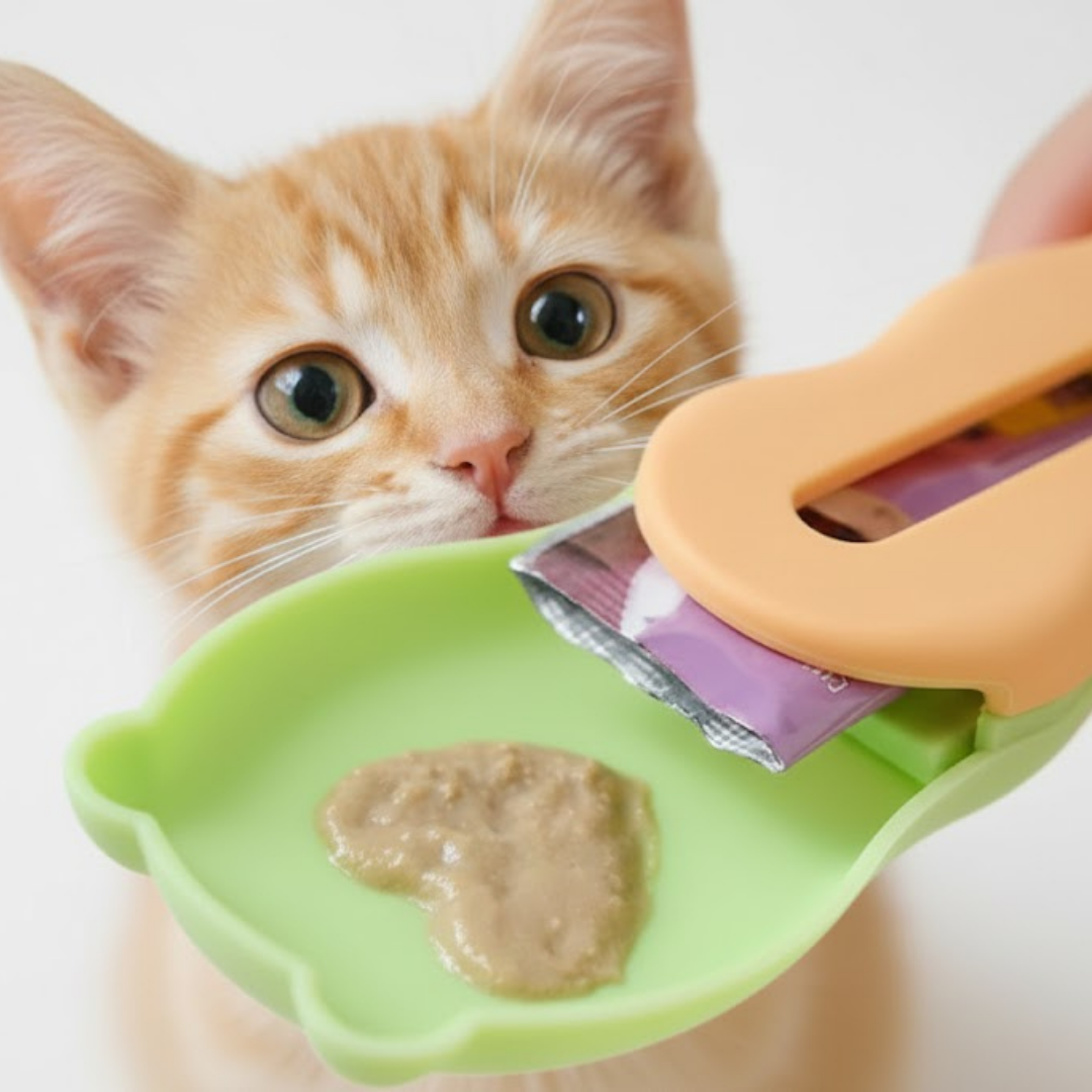 Kedi/Köpek Krema Ödül Maması Kaşığı