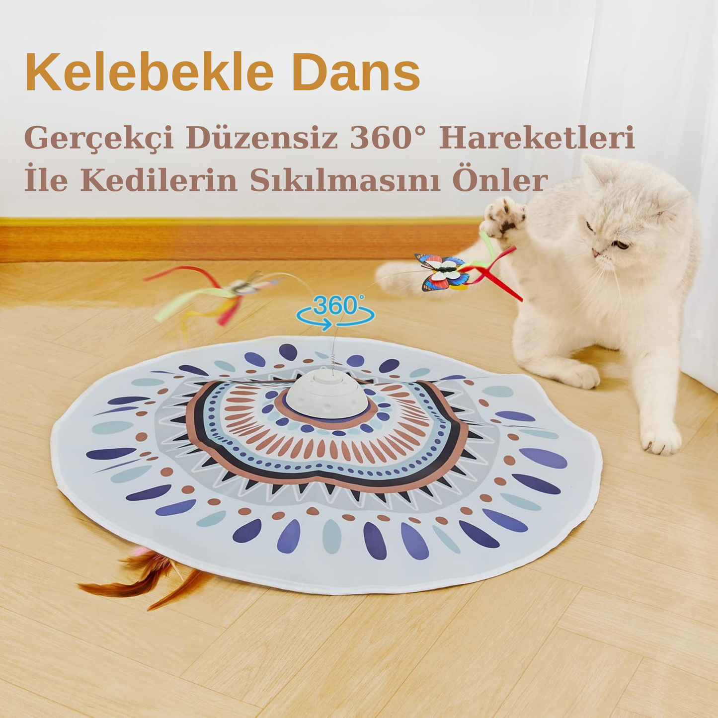 Pativit Saklambaç Şarjlı Oyun Halısı