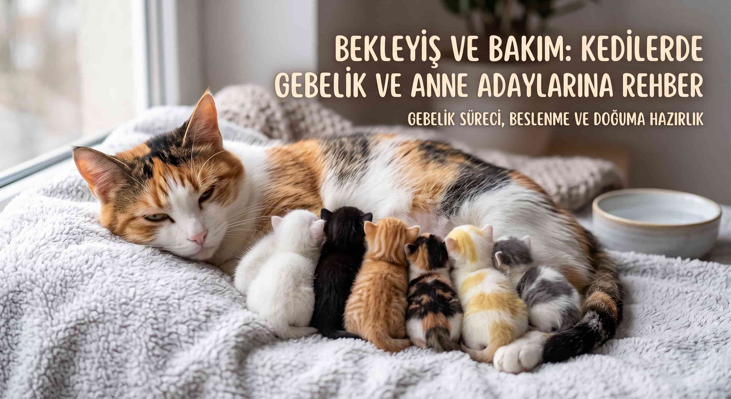 Kediler Kaç Günde Doğurur? Gebelik Süreci Hakkında Bilmeniz Gerekenler
