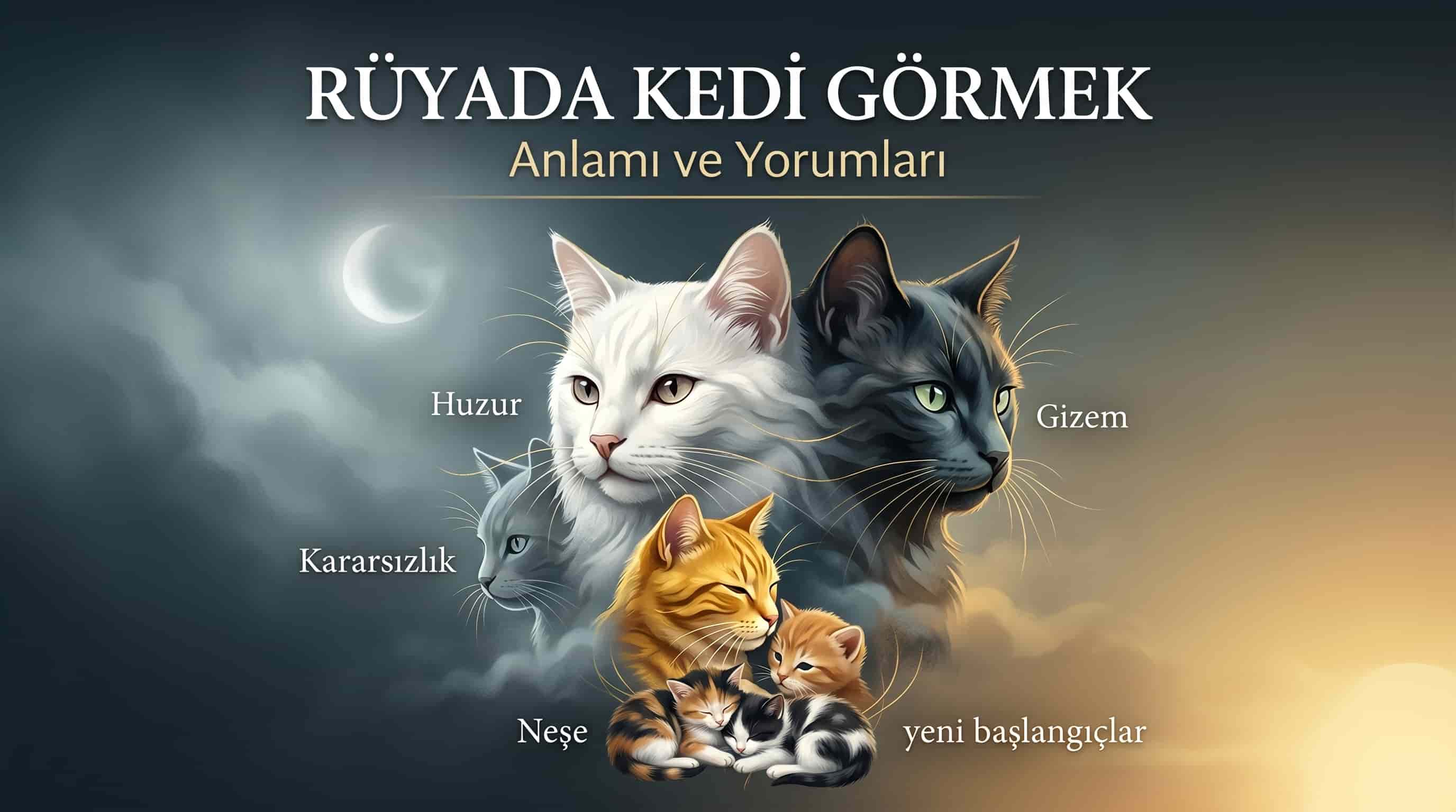 Rüyada Kedi Görmek: Anlamı ve Yorumları