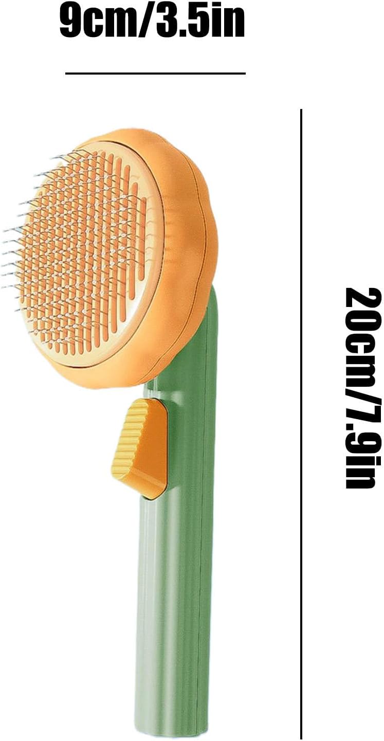 Bal Kabağı Kedi & Köpek Tüy Toplama Tarağı