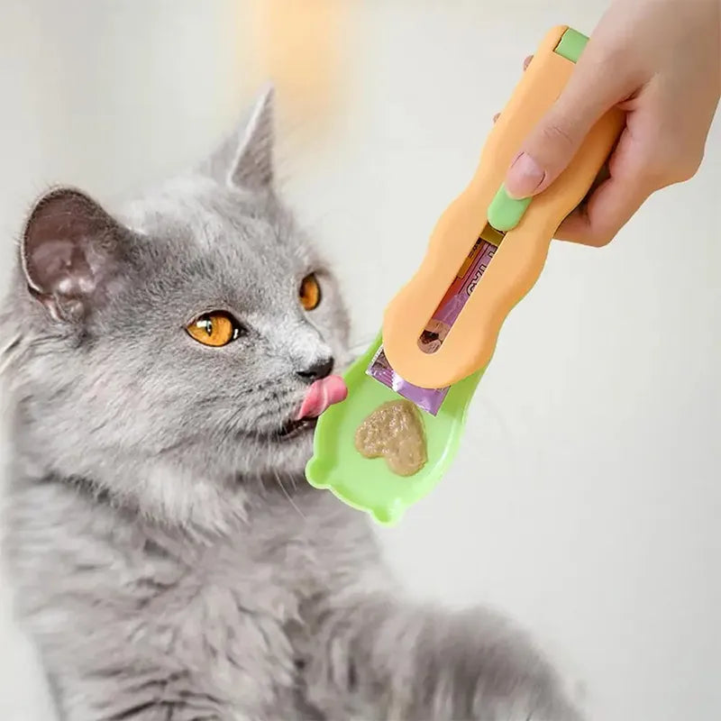 Kedi/Köpek Krema Ödül Maması Kaşığı