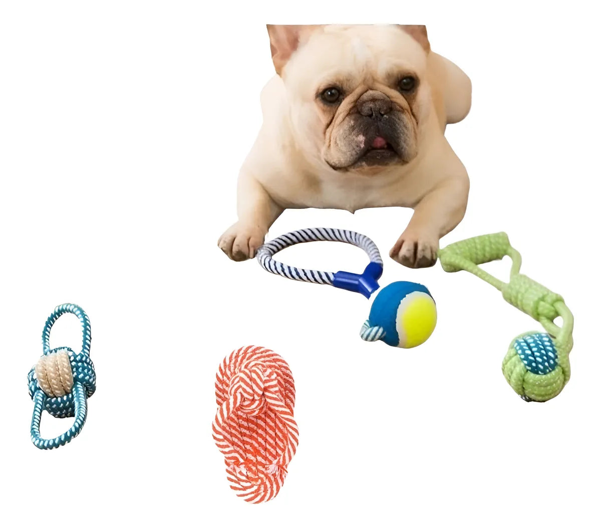 Halatlı Köpek Çiğneme Topu