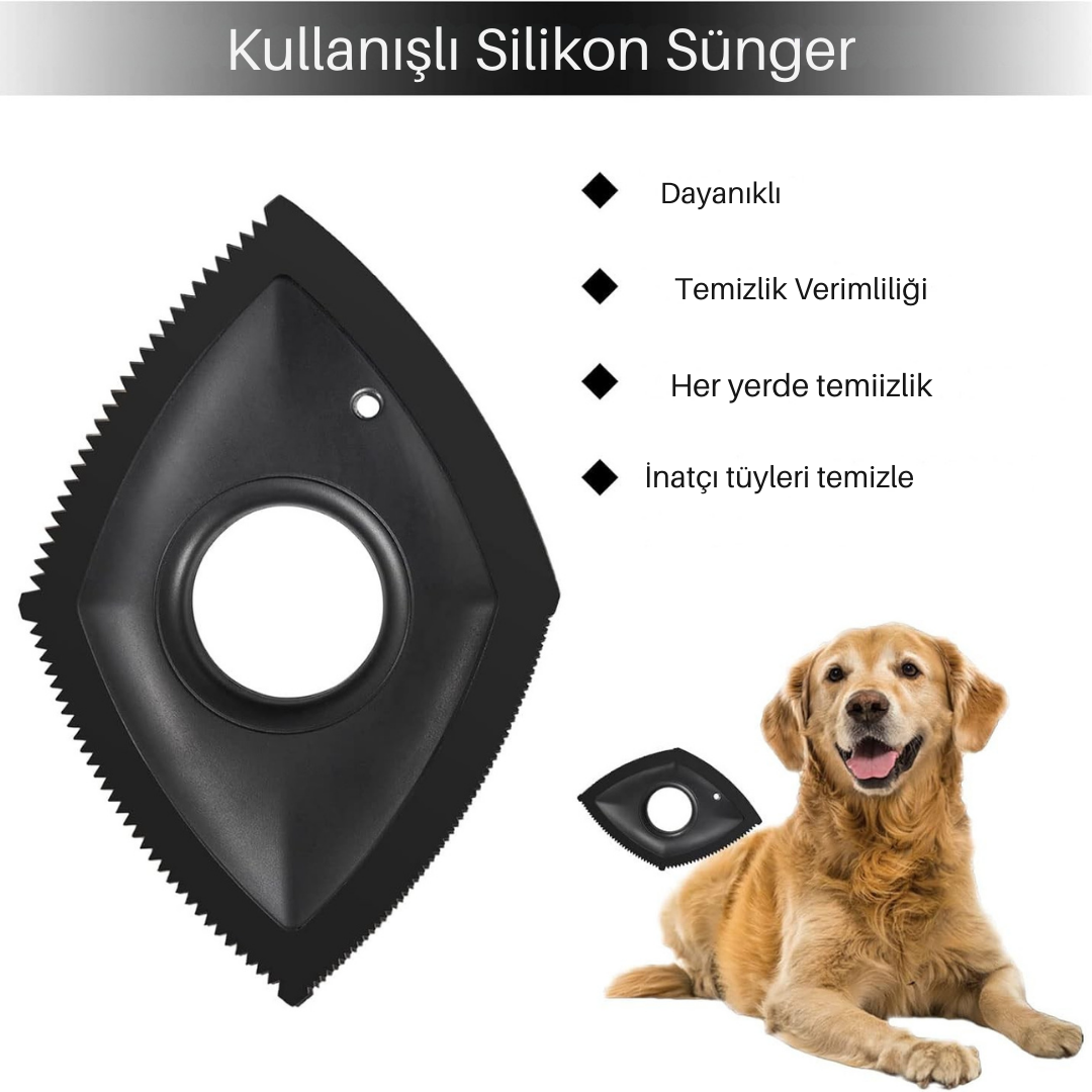 Silikon Tüy Toplayıcı (Kedi ve Köpekler İçin)