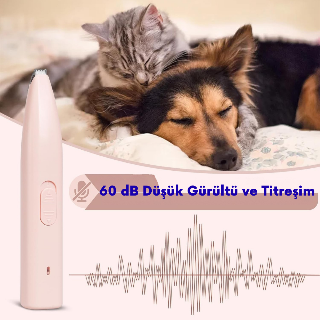 Profesyonel Tıraş Makinesi - Kedi ve Köpekler İçin