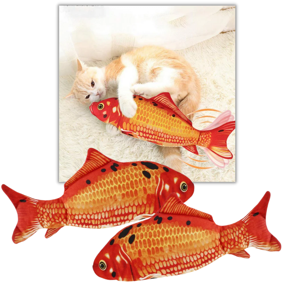 Kedi Oyuncağı Peluş Balık