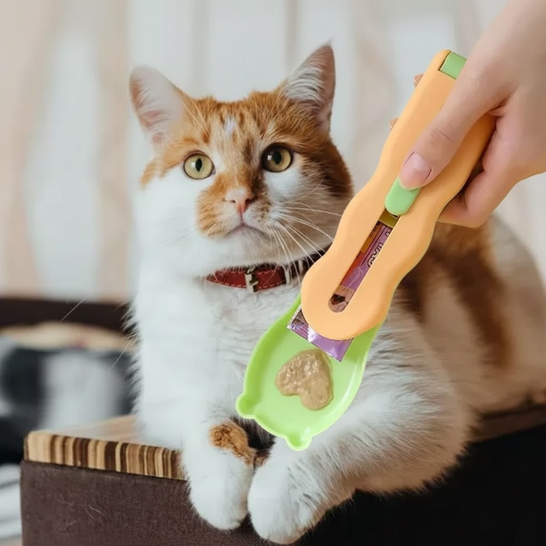 Kedi/Köpek Krema Ödül Maması Kaşığı