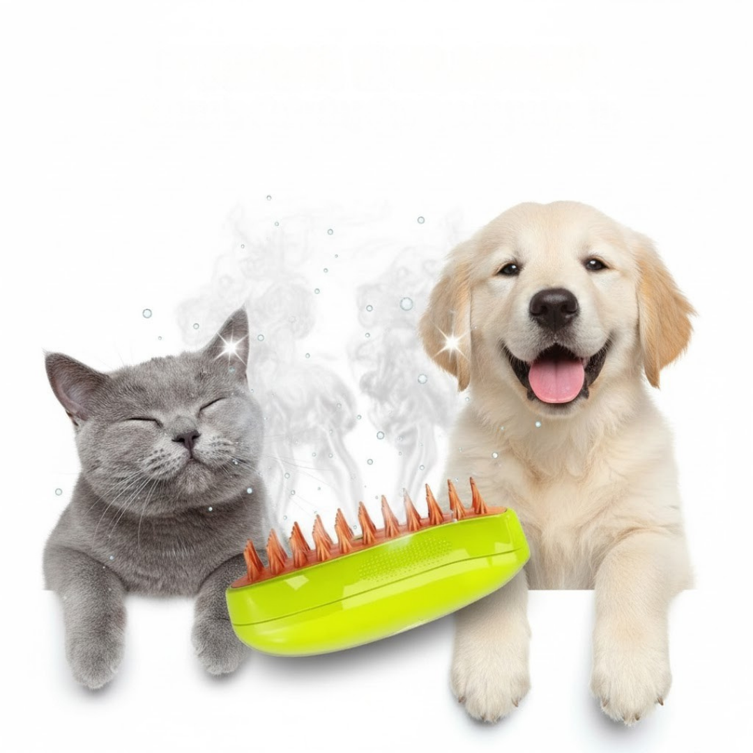 Silikon Masajlı Tüy Toplama Tarağı