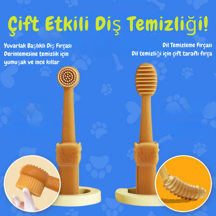 Pet Bebek Silikon Diş Fırçası
