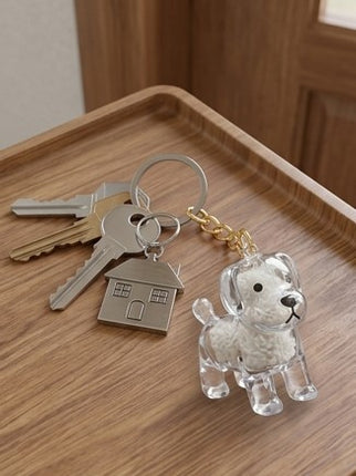 Köpek Temalı Anı Anahtarlığı