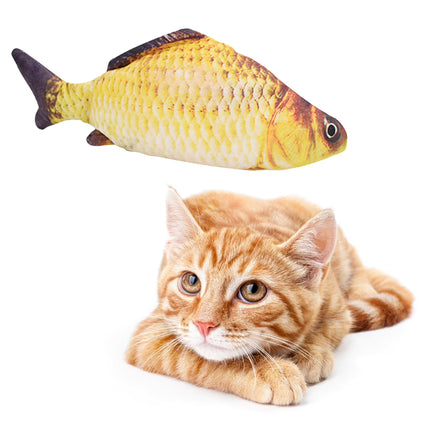 Hareketli Balık Kedi Oyuncağı Şarjlı