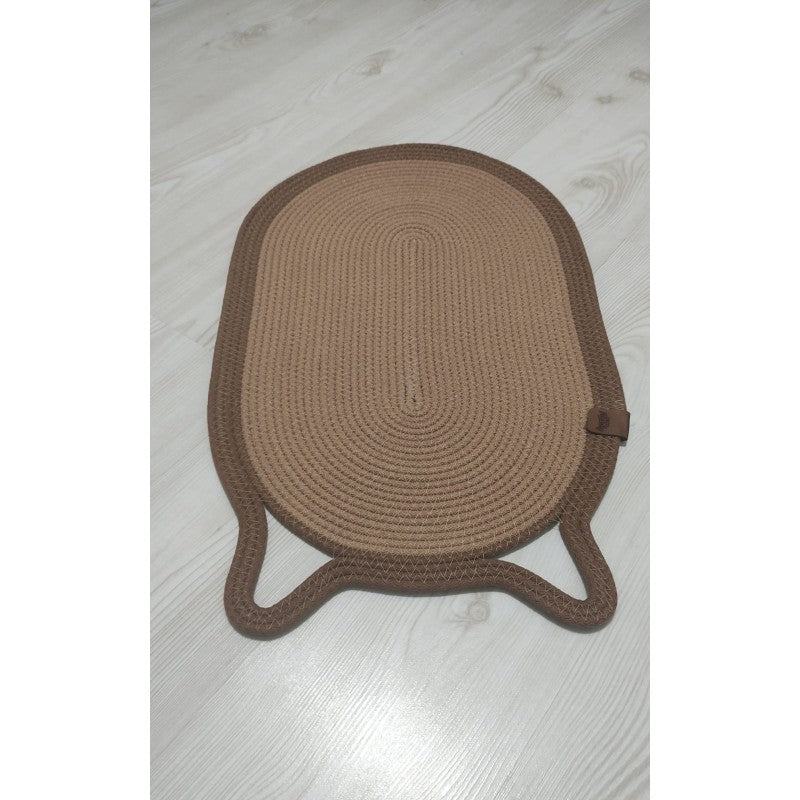 Dekoratif Kedi Kulaklı Tırmalama Paspası