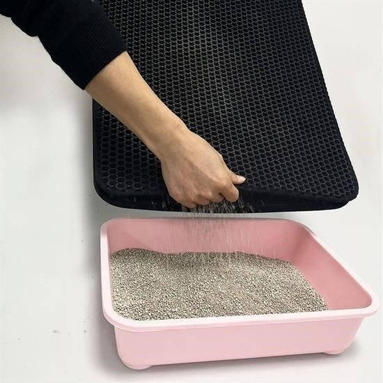 Elekli Kedi Tuvalet Önü Paspası Kedi Kumu Paspası