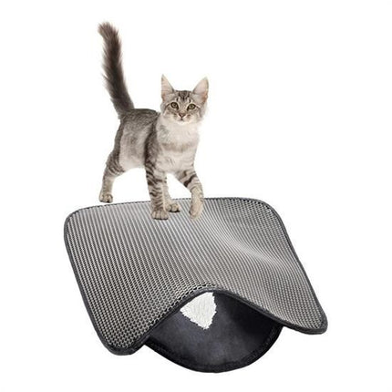 Elekli Kedi Tuvalet Önü Paspası Kedi Kumu Paspası