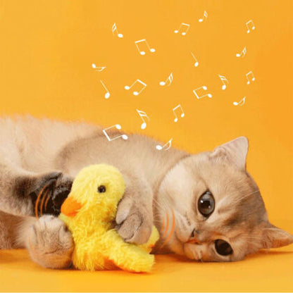 Catnip Oyuncak Peluş Titreşimli Ses Elektrikli Kedi Oyuncak