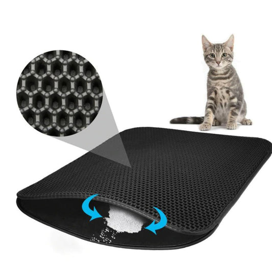 Elekli Kedi Tuvalet Önü Paspası Kedi Kumu Paspası