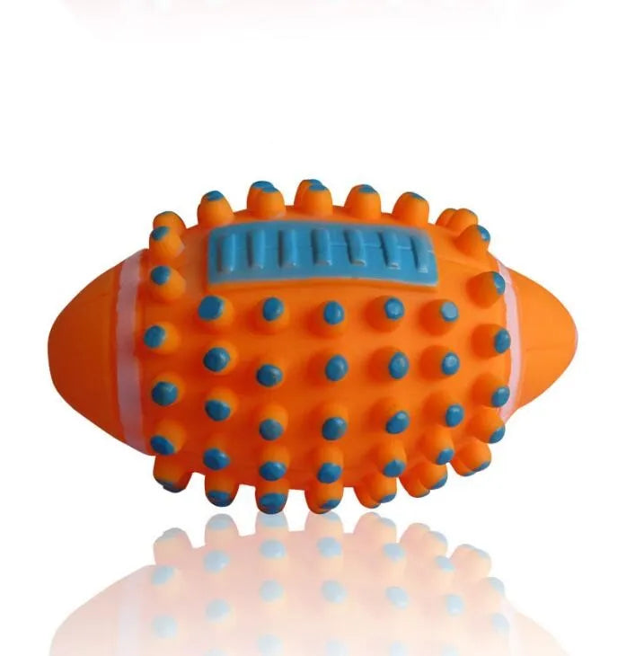 Renkli Kedi Köpek Isırma Topu Sesli